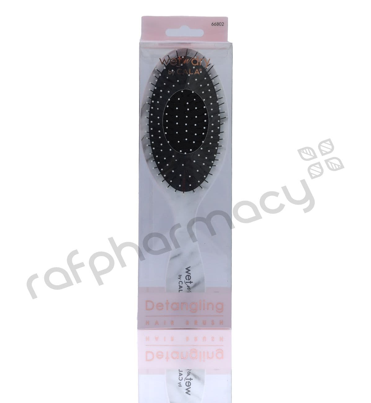 Cala Black White Marble Hair Brush 66802#17963