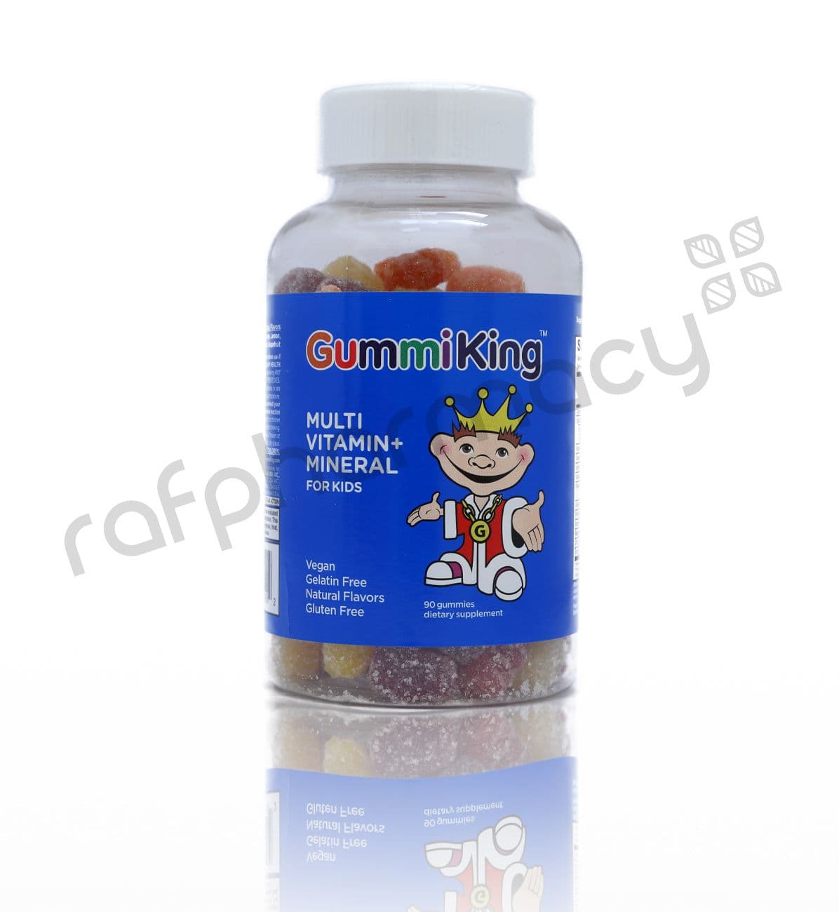 Gummi King M/Vitamin &Mineral Gummies 90'S