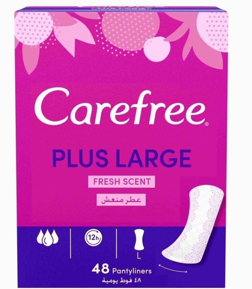 Carefree Large Fresh 48'S