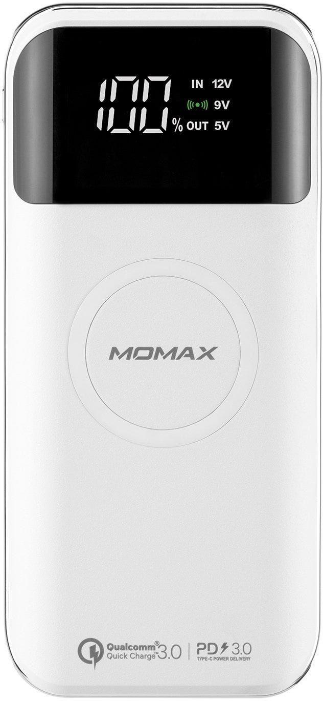 Momax Q.Power Air 2+ 20000Mah Wireless Power Bank (Color: White)