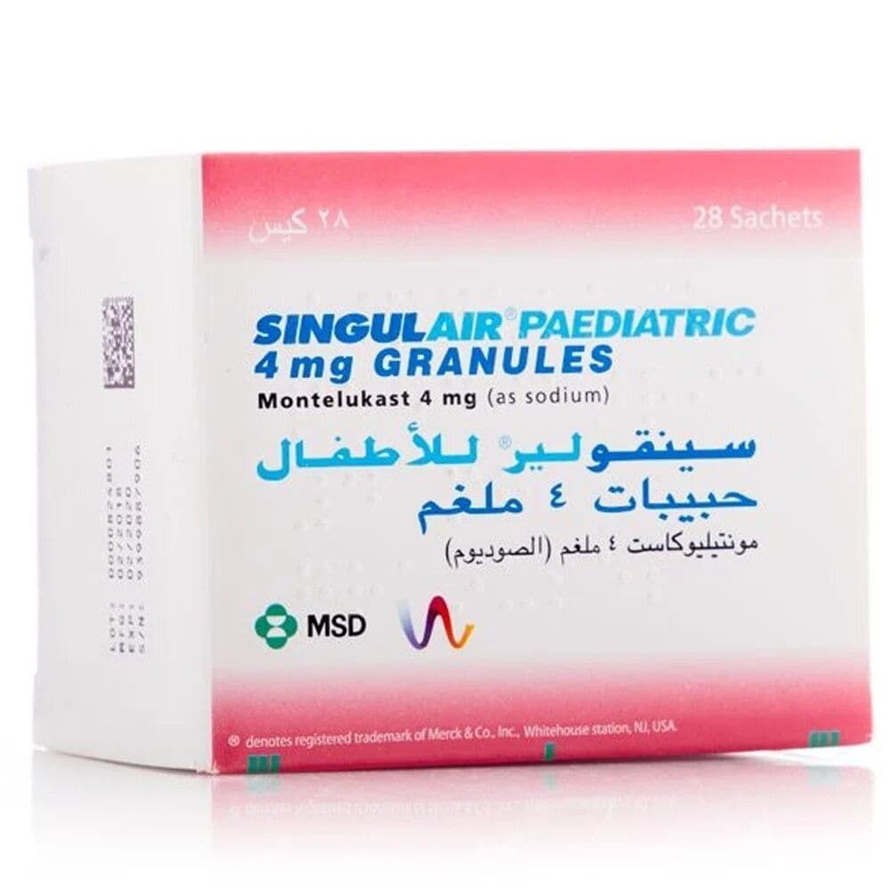 Singulair Paed Granules 4Mg 28