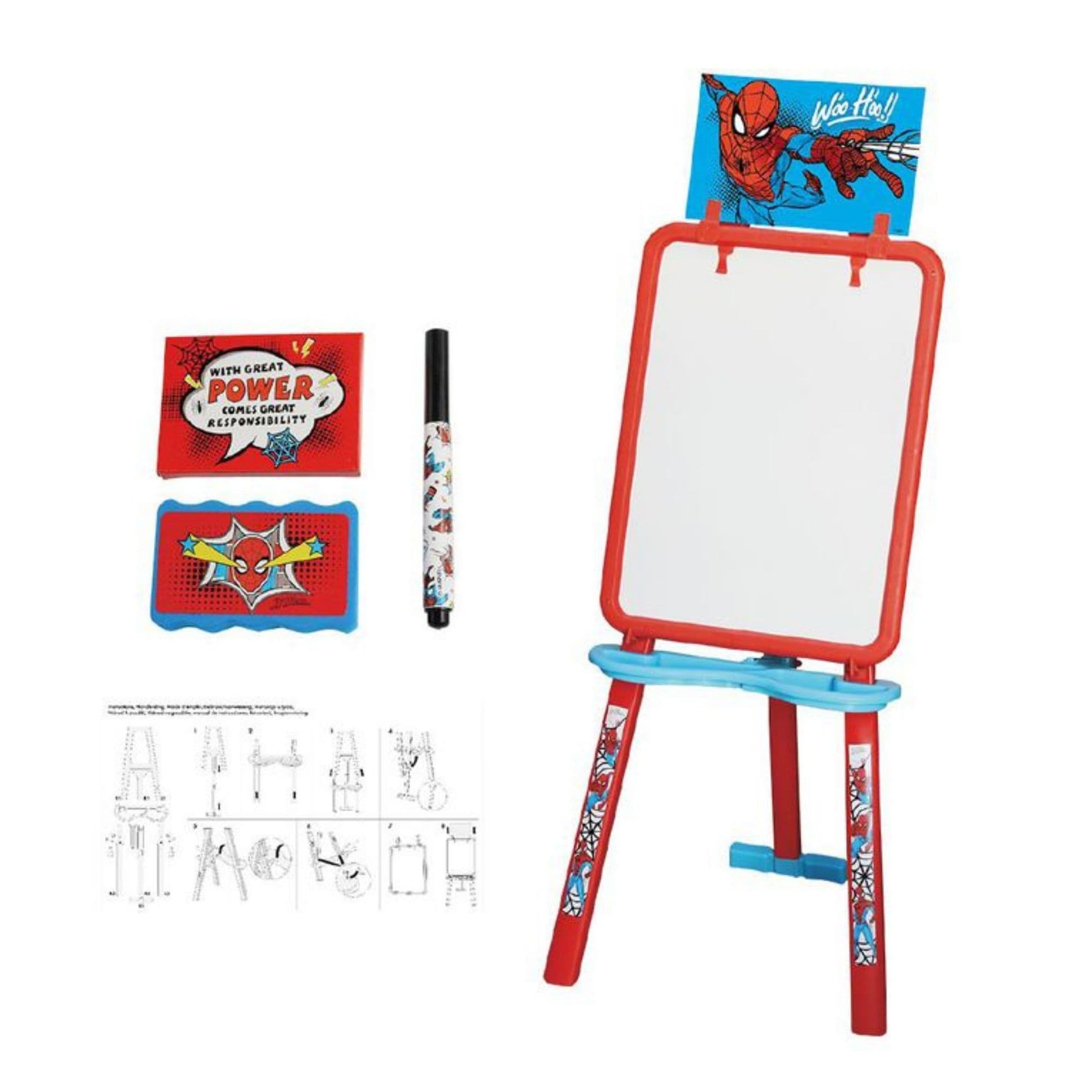 Marvel Spider-Man Standing Easel Set