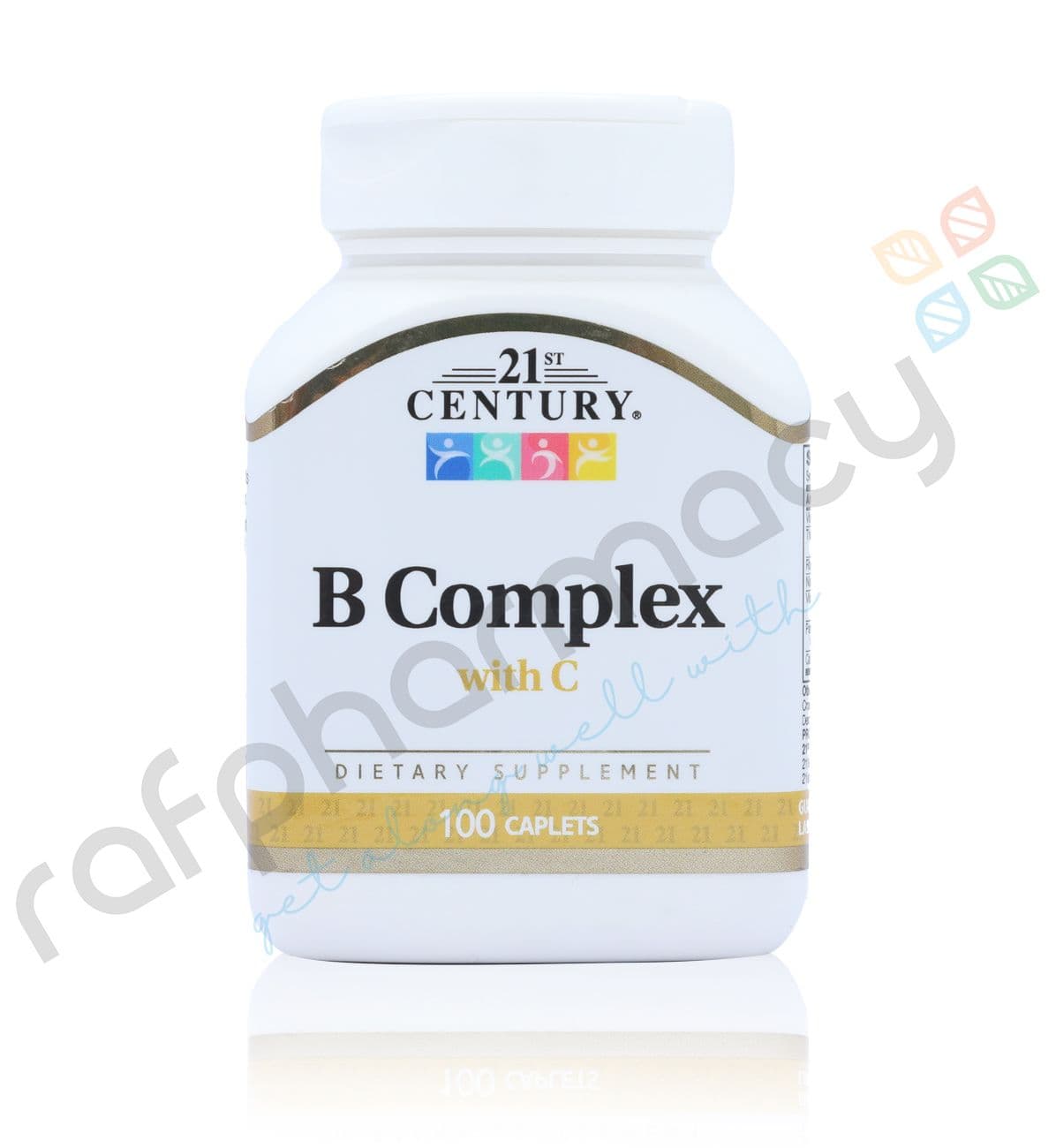 21St Ch B Complex With Vitamin C Caplet 100'S