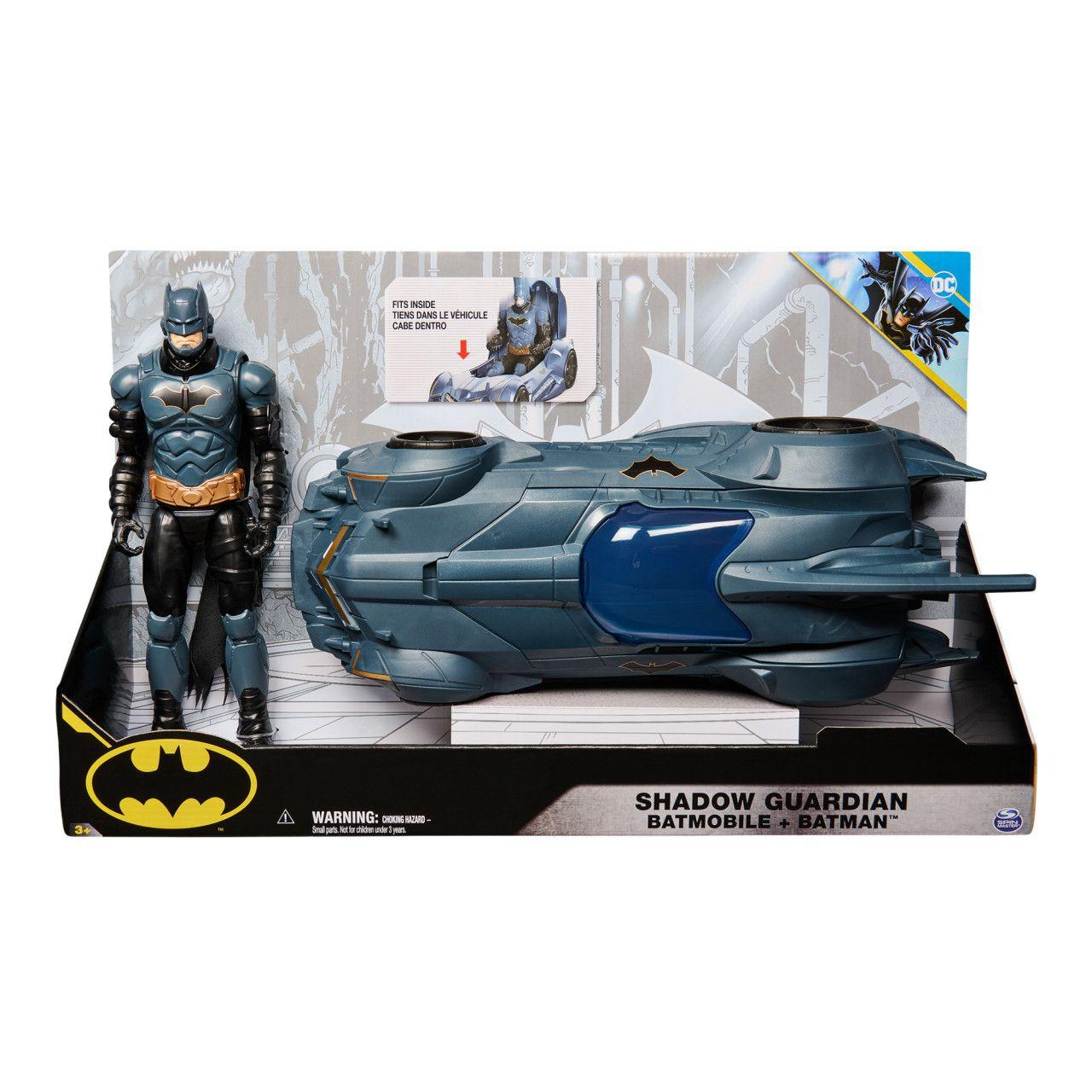 Dc Batman Shadow Guardian Batmobile And Batman Set (30 Cm)