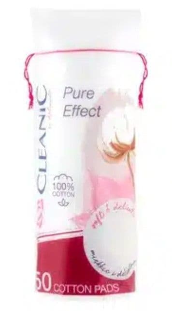 Cleanic Pure Effect Soft Cotton Pads 50's