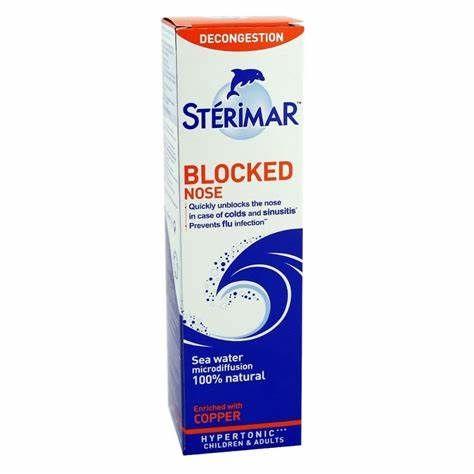 Sterimar Blocked Nose Hypertonic 100 Ml 00Gq