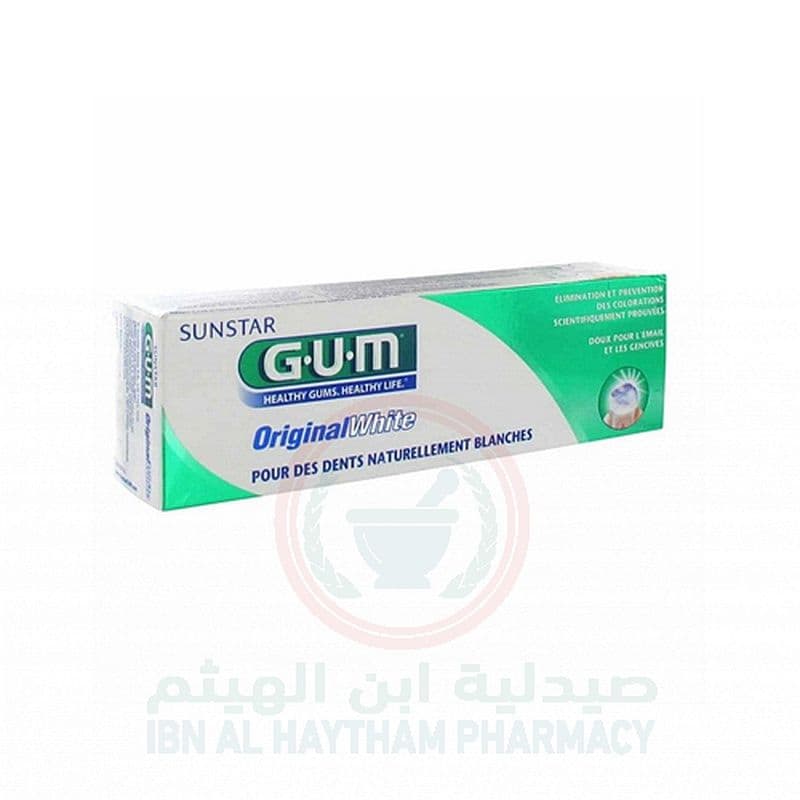 Gum Original White Toothpaste 75Ml