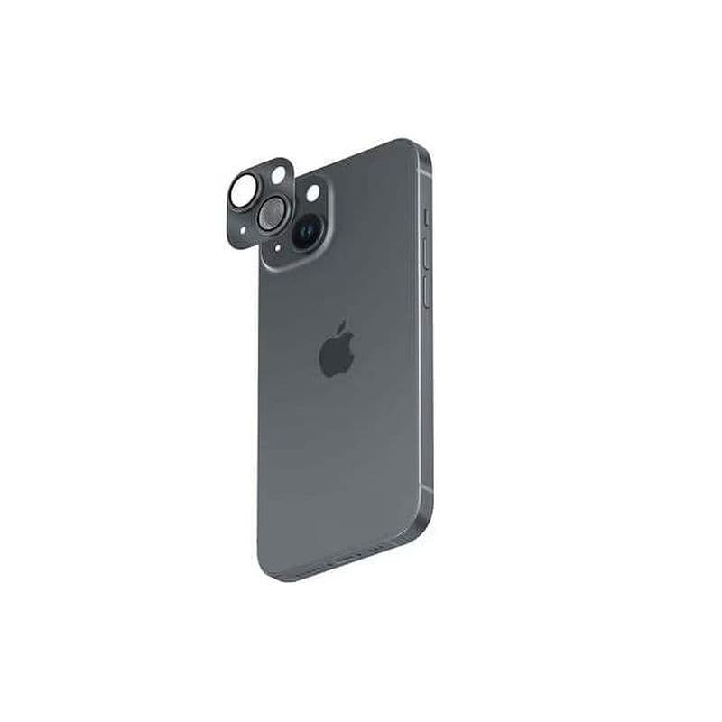 Smartix Premium Aluminium Camera Glass For Iphone 15 / 15 Plus Black Asstd