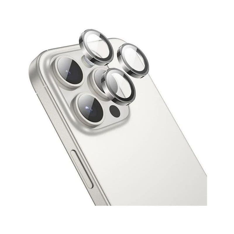 Hoco Crystal Clear Hd 3D Metal Frame Lens Glass Ip16 Pro/Pro Max