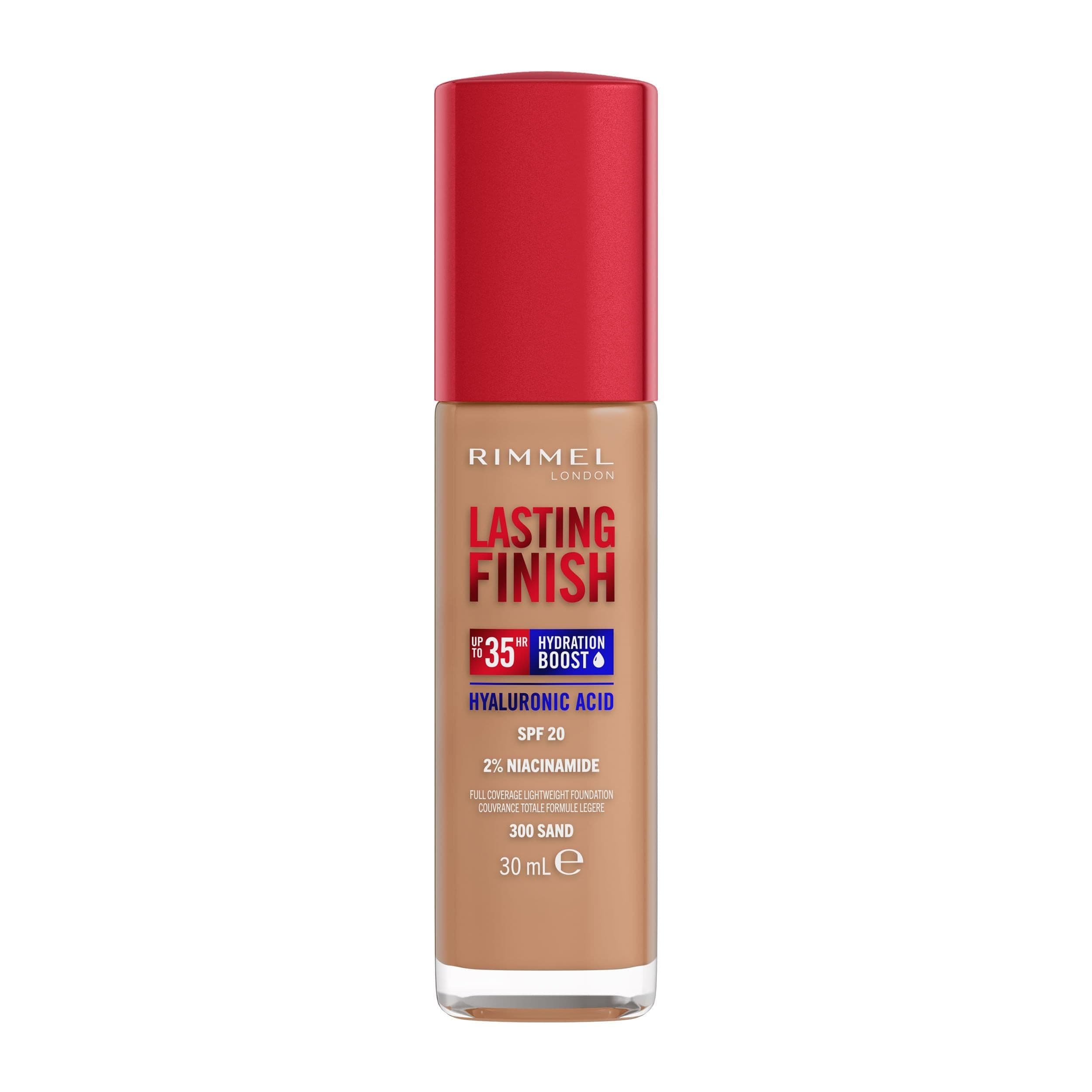 Rimmel London Lasting Finish 35 Hour Foundation 300 Sand 30 Ml