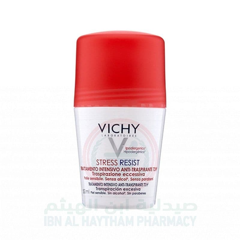 Vichy Deodorant Roll-On Stress Resist 72H Red 50Ml