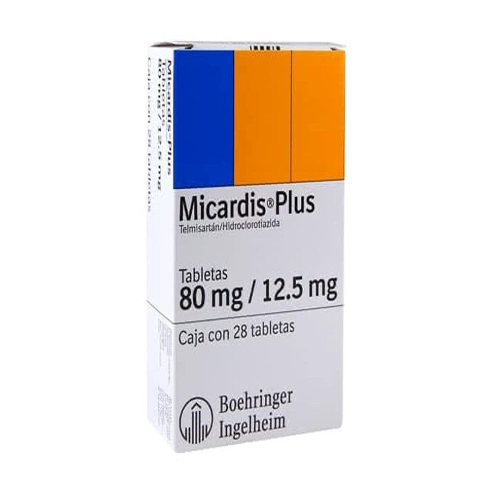 Micardis Plus 80 / 12.5 Mg 28 Tablets