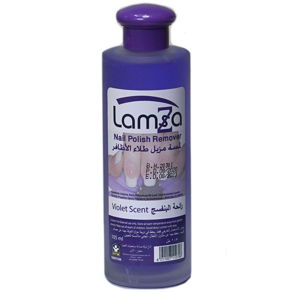 Lamsa Nail Polish Remover Violet 105 Ml#2706