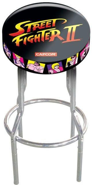 Arcade1Up Street Fighter Stool Retro Hw