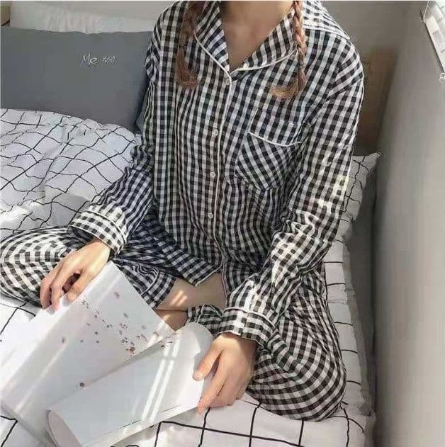 Long Sleeve Long Pants Pajama Set Girls Autumn And Winter Casual 2517