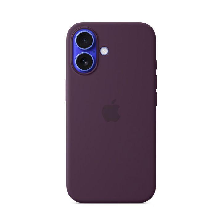 Apple Myy43Zm/A Iphone 16 Silicone Case With Magsafe Plum-Zml