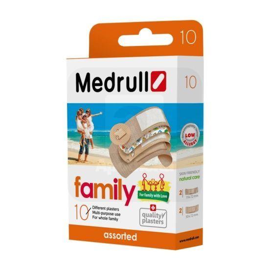 Medrull Family Plasters 10 Pcs Mix