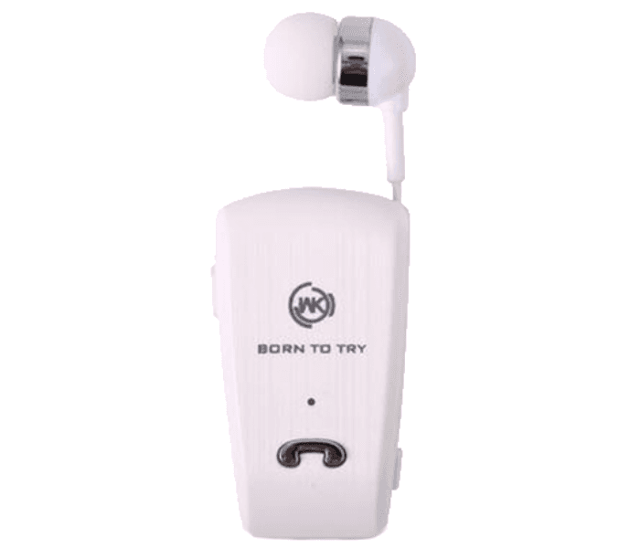 Wk Bs 535 Bluetooth Earphone - White Slr