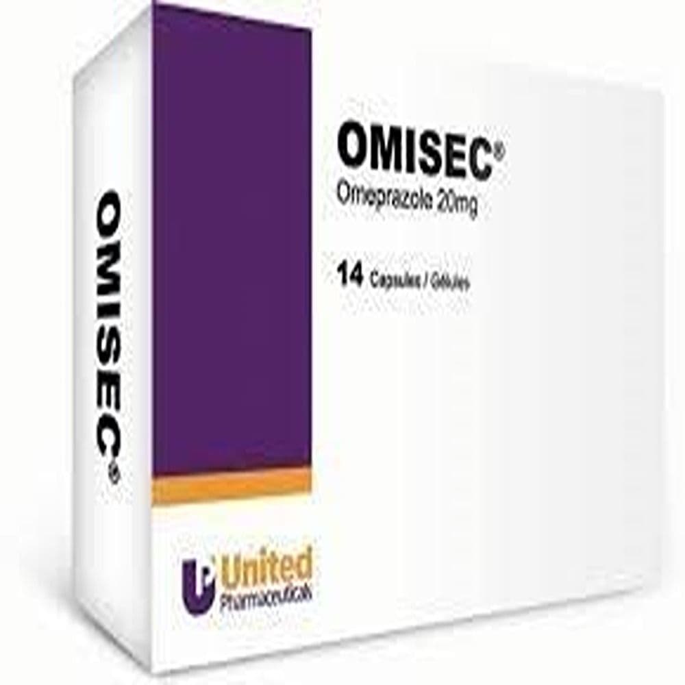 Omisec 20Mg Omeprazole 14 Cap