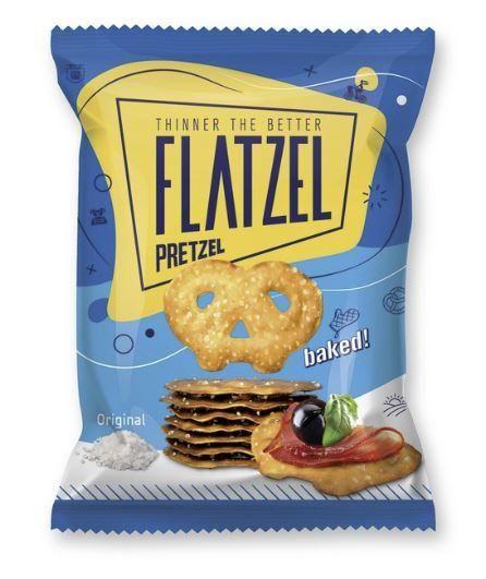 Flatzel Pretzel Crisps Original 85gm