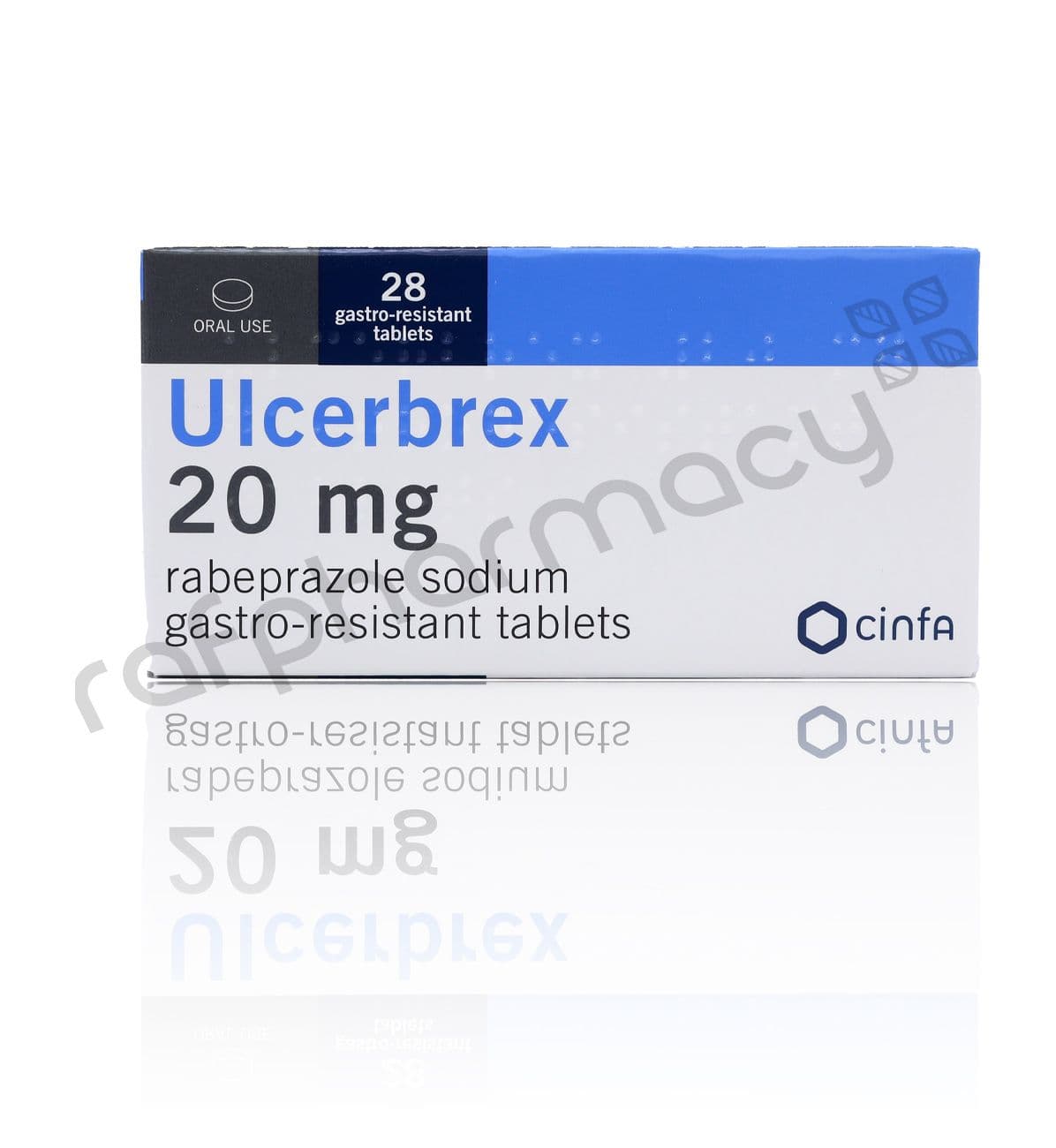 Ulcerbrex 20Mg Tab 4X7 28'S