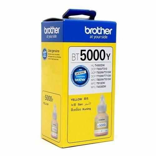 زجاجة حبر أصفر Brother BT 5000Y بسعة 48.8 مل