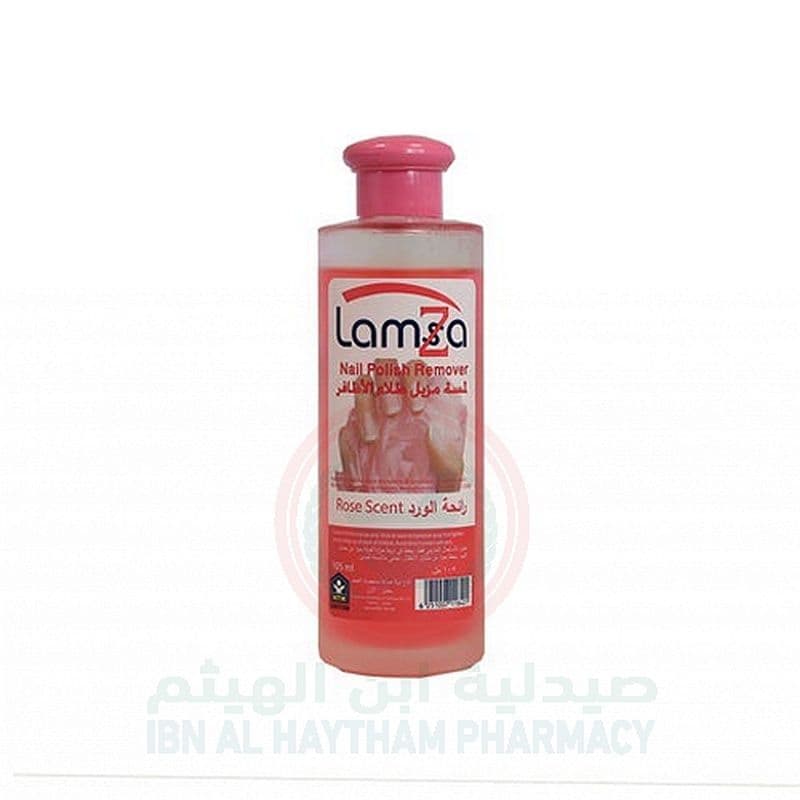 Lamsa Nail Polish Remover Rose 105Ml