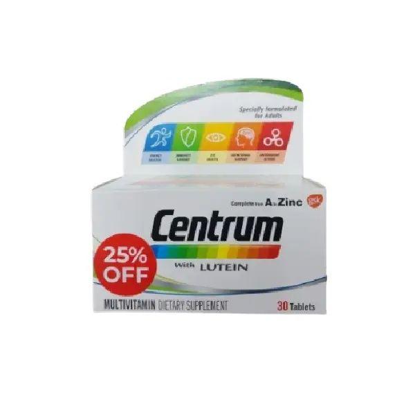 Centrum Lutein Tab 30'S @25% Off (Promo)