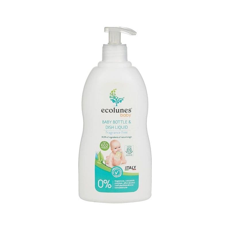 Ecolunes Hypoallergenic Baby Bottle And Dish Liquid 500Ml