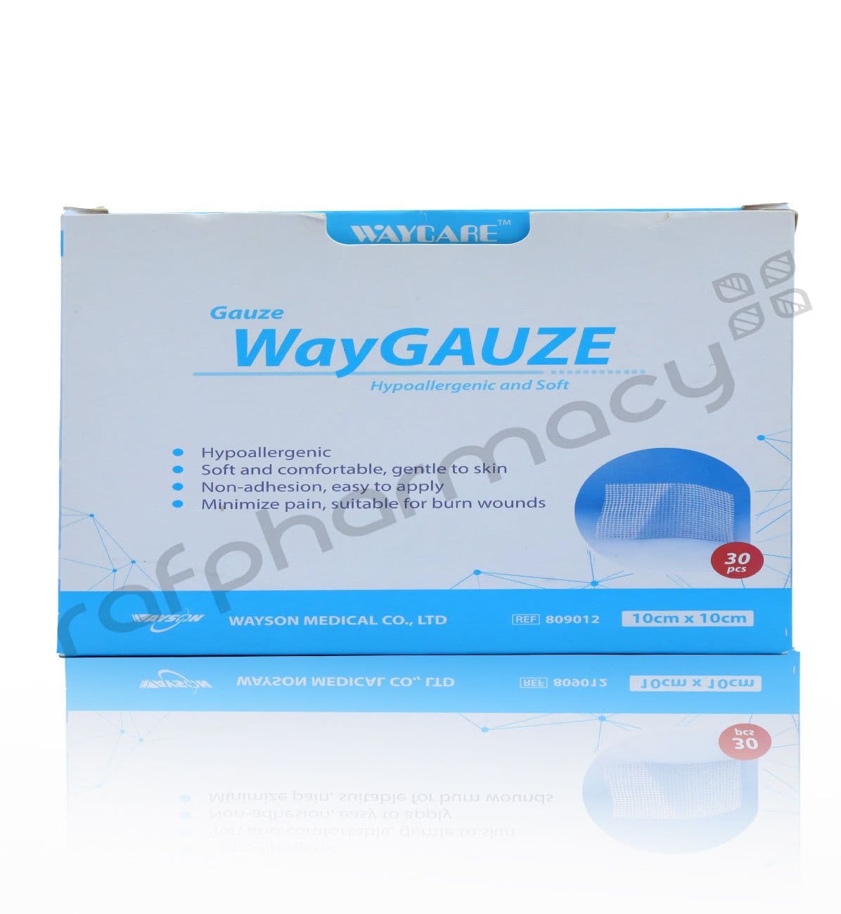 Waycare Sterile Gauze Swabs (10 x 10 cm, 30's) (#809012)