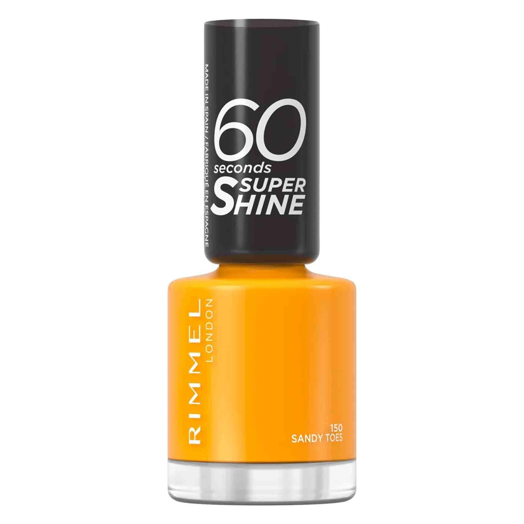 Rimmel London 60 Sec Super Shine Nail Polish 150 Sandy Toes 8 Ml