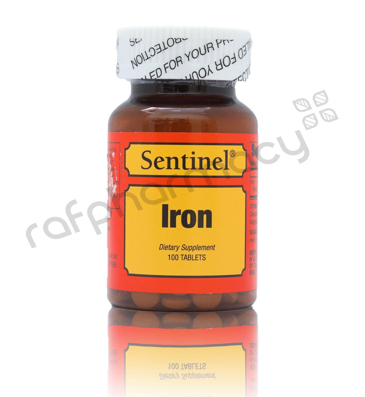 Sentinel Iron Tab 100'S