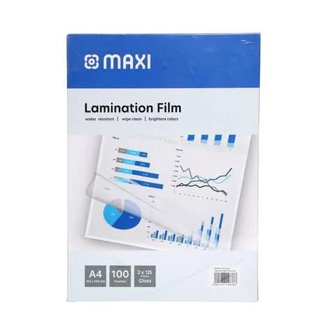 Maxi Lamination Film A4 100Pcs