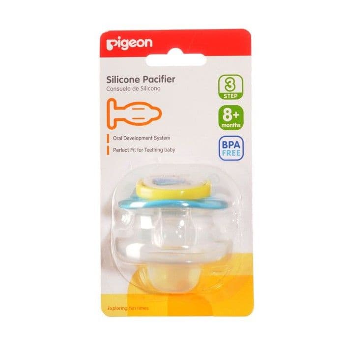 Pigeon Silicone Pacifier Step 3 Steamer 8m+