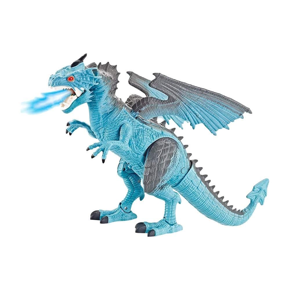 Dinosaur Planet Rc Dinosaur Figure With Spray & Mist (Blue)
