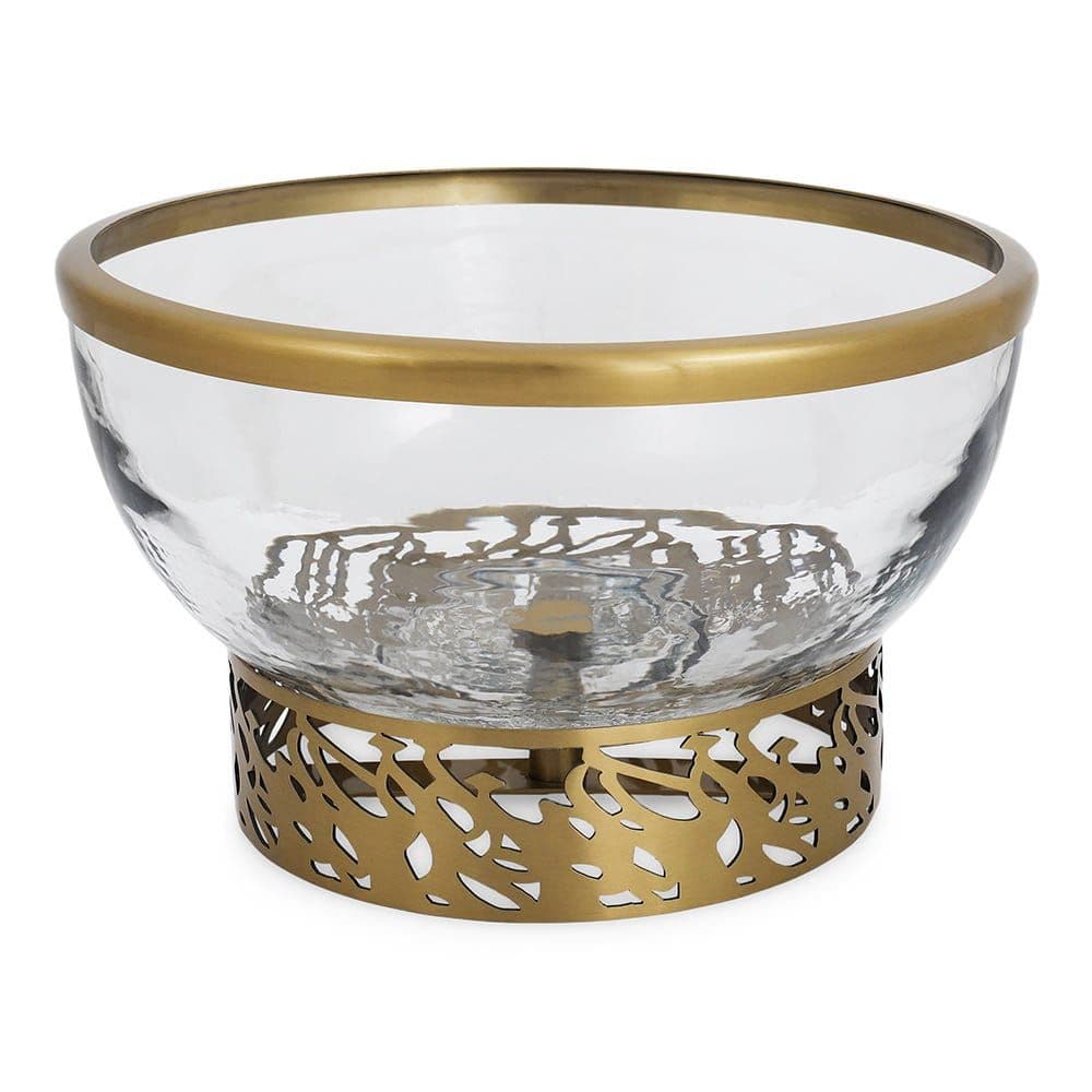 Sujj Decor Bowl, Gold - Large, 25.4 Cm