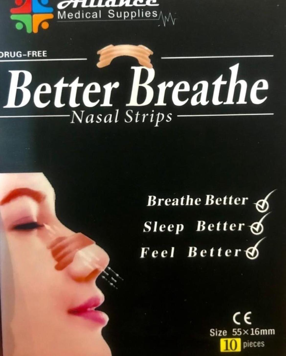 Naslstrips Breath Right -10