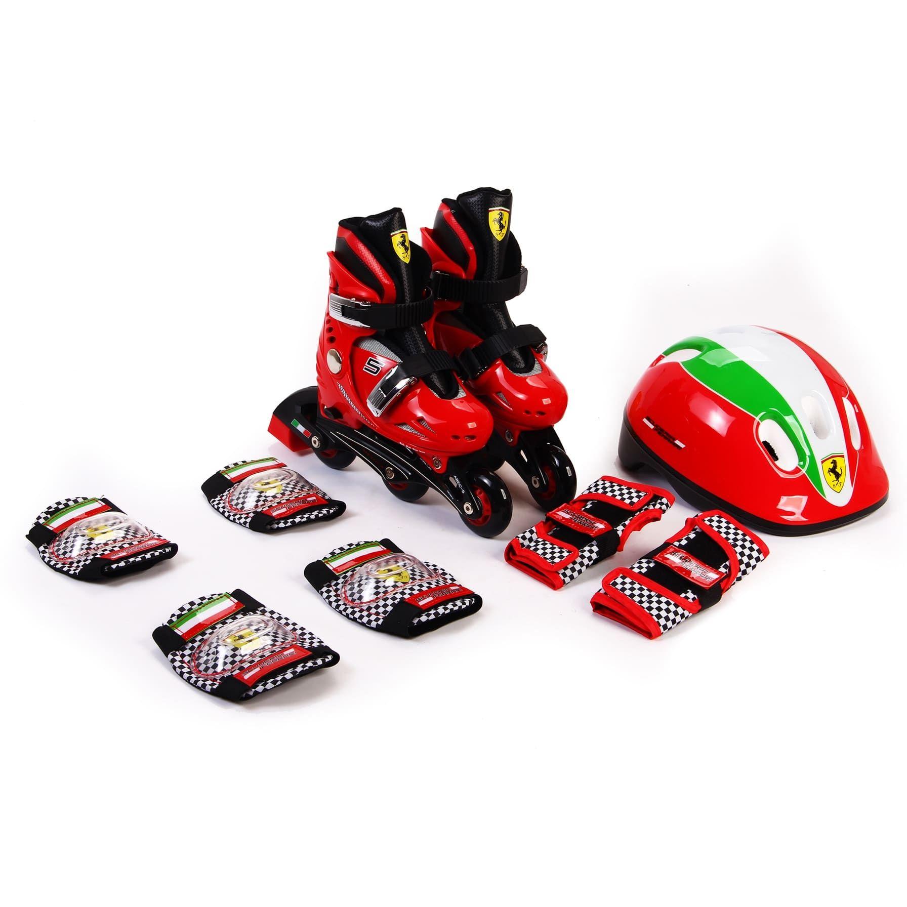 Ferrari Kids Skate Combo (Size 33-36, Styles May Vary)