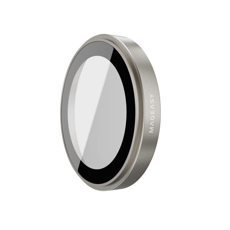 Mageasy Lenz Sapphire Lens Protector For 2024 Iphone 16 Pro/6.7 Pro Max, High Transparency Titanium
