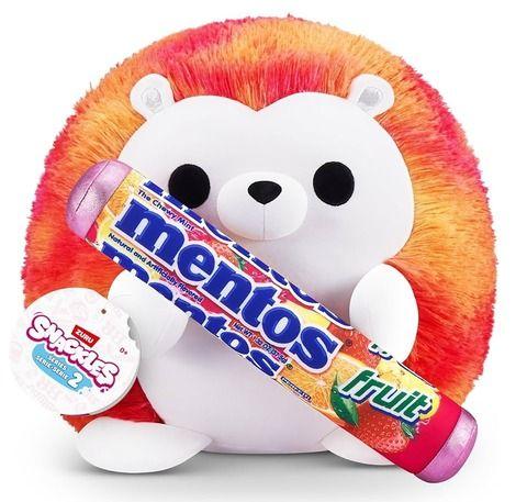 Zuru Snackles Plush 14"Series 2 - Plush 14" Hedgehog & Mentos (Fruit)