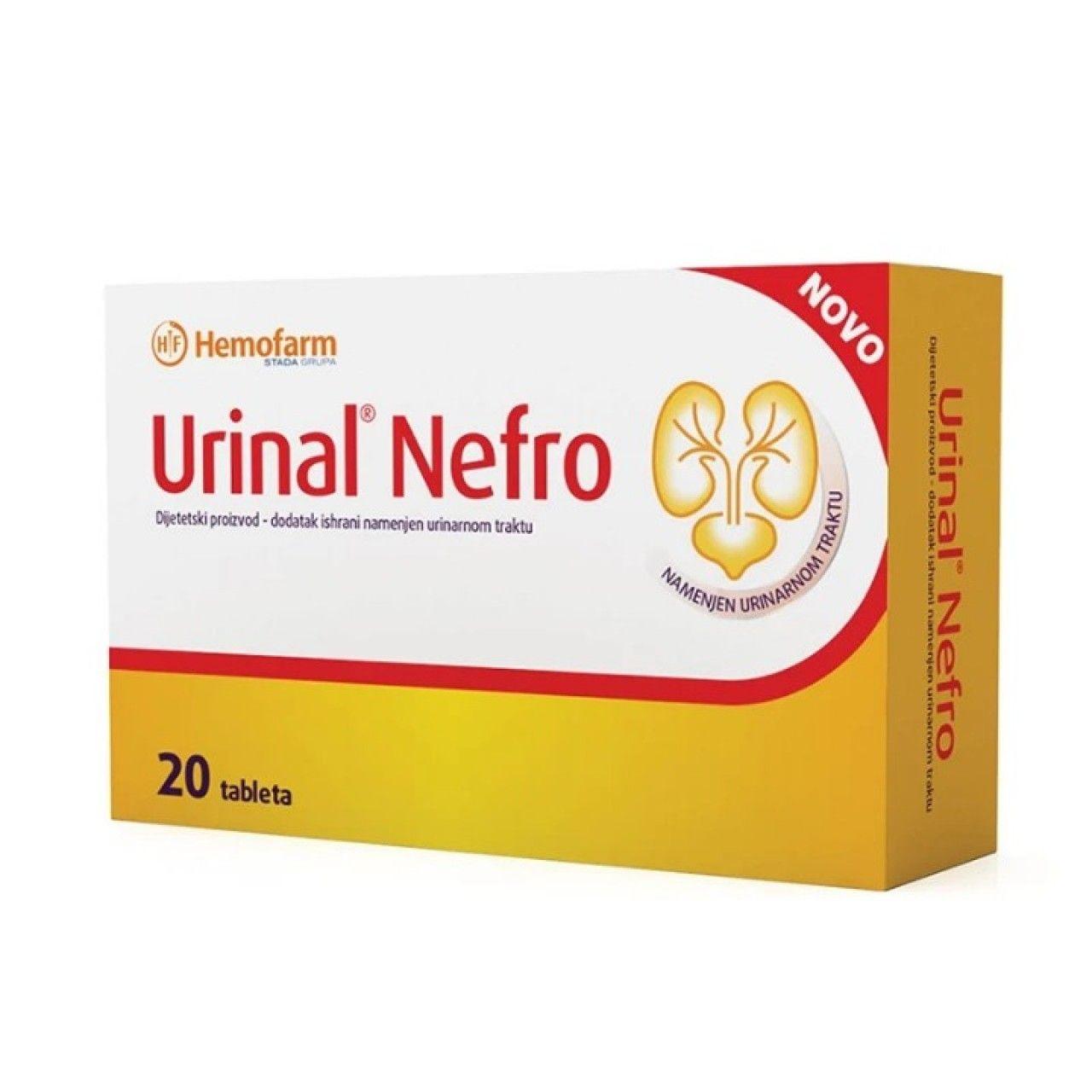 Urinal Nefro Tablets 20 Pieces 007J