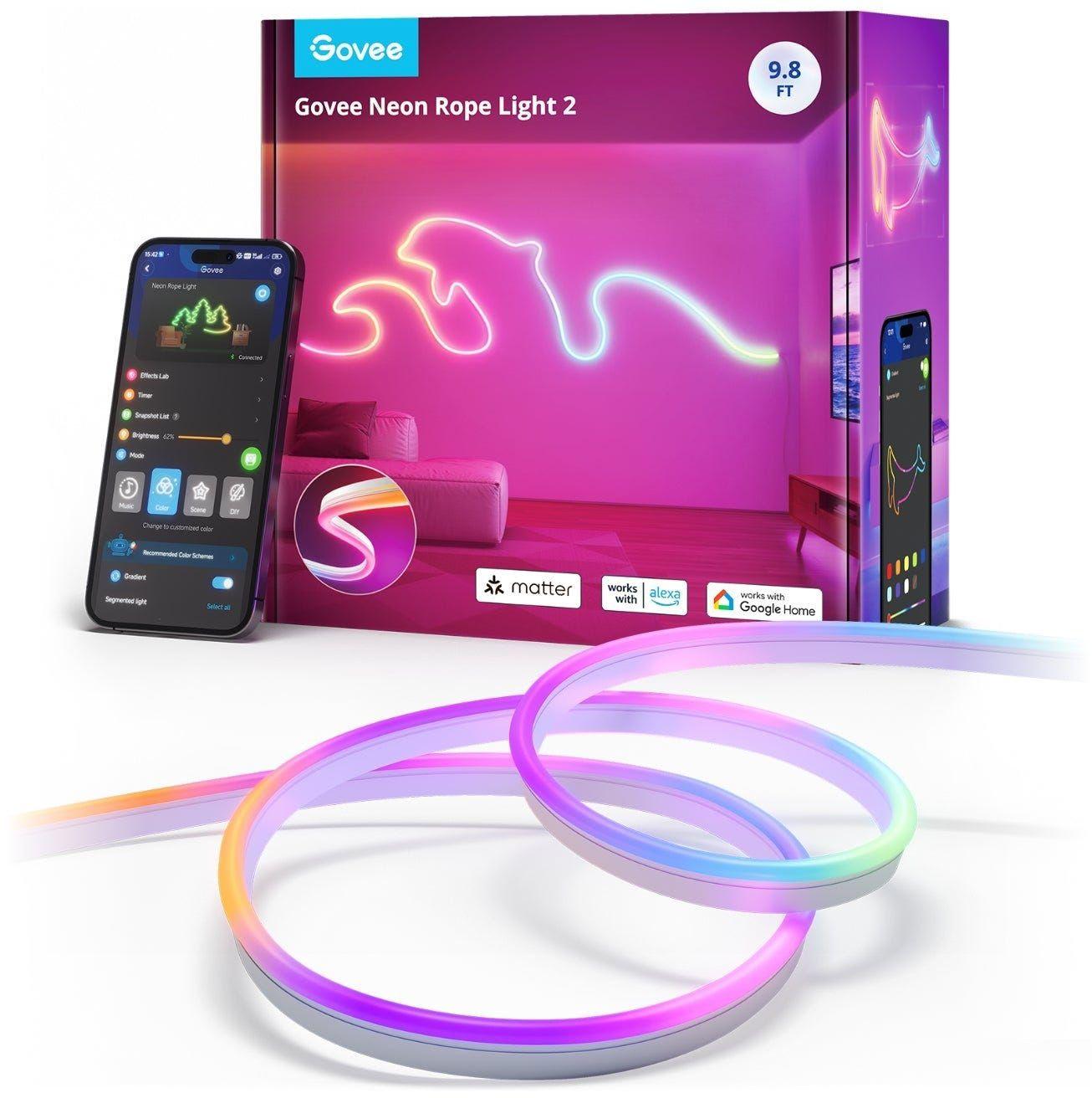 Govee Neon Rope Light 2 - 3M - إضاءة