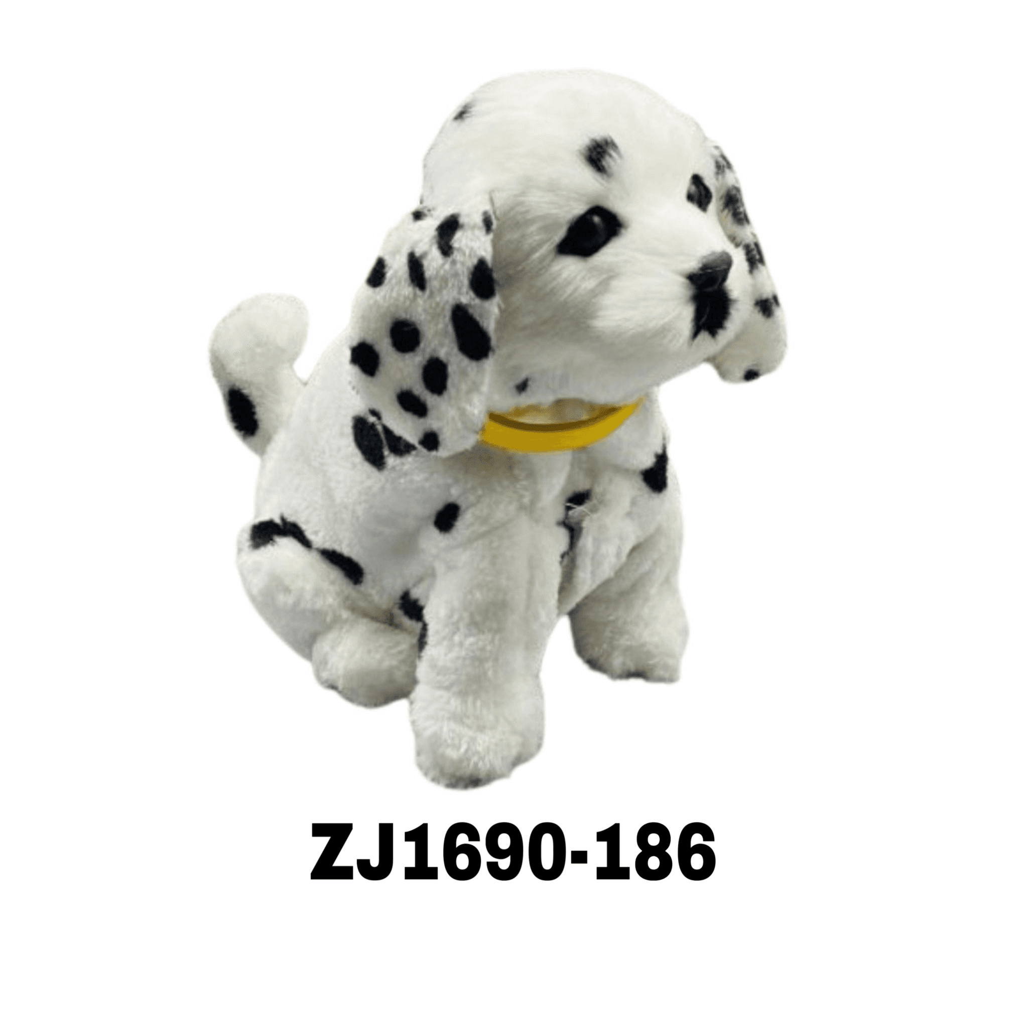 Dog Toy With Simulation And Sound White & Black Dots Zj1690 - 186