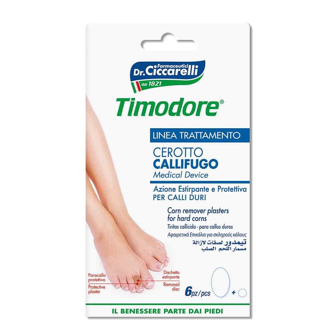 Timodore Corn Remover Plasters For Hard Corns 6'S 