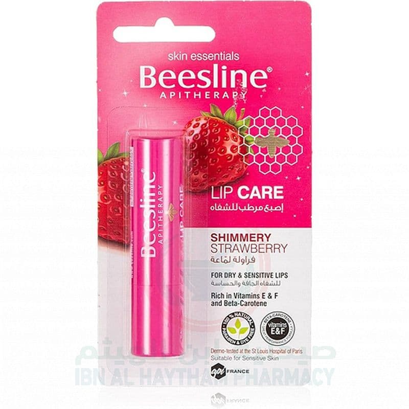 Beesline Lip Care Shimmery Strawberry 4G