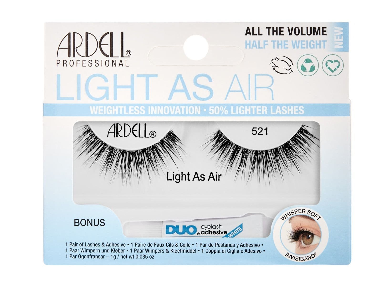 Ardell Professional Light As Air Lashes 521