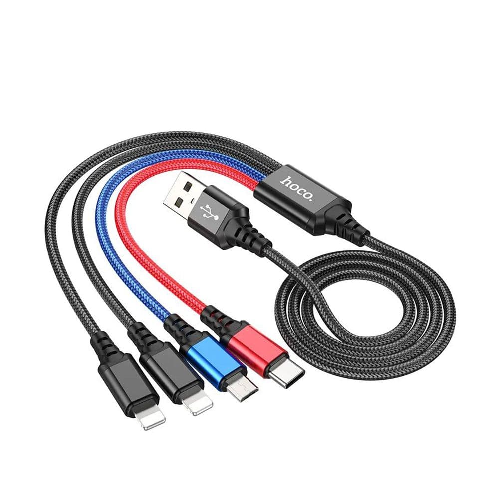 Hoco Du32 4 In 1 Charging Cable