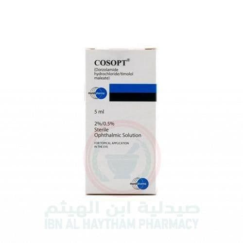 Cosopt Ophtalmic Solution 5Ml