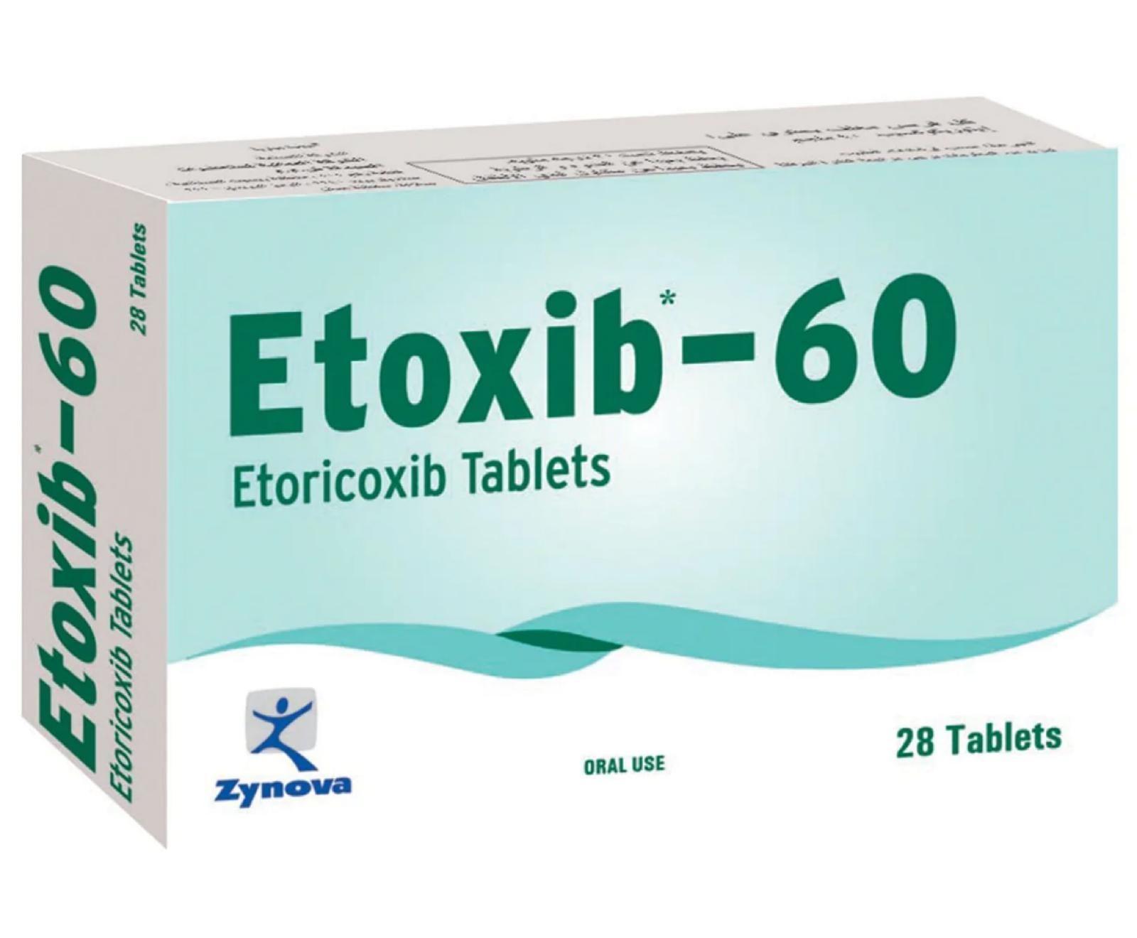 Etoxib 60Mg 28S Tablets