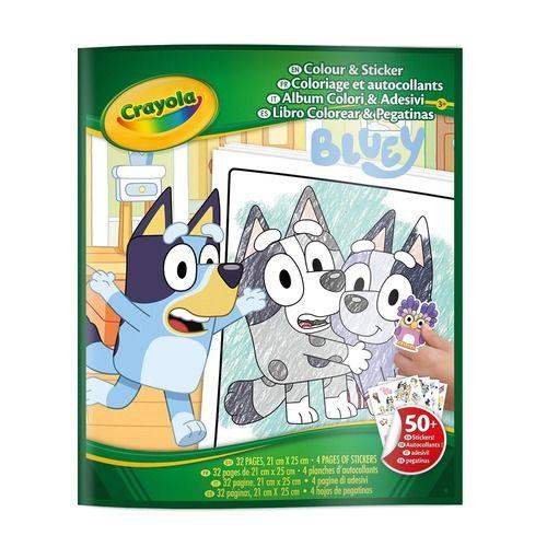 Crayola Color & Sticker, Bluey